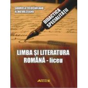 Didactica specialității limba și literatura română - liceu